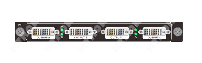 4路DVI输出拼接卡